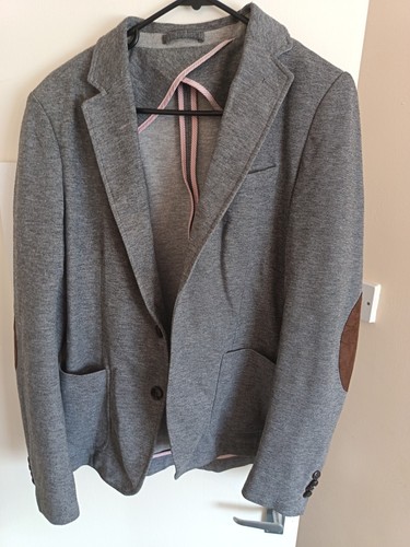 Men zara gray - zara, blazer,
