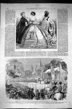 Old 1860 Highgate Rifle Corps Silver Bugle Burdett Coutts Holly Lodge Victorian