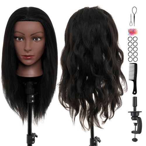 100 real hair training - 100%,
