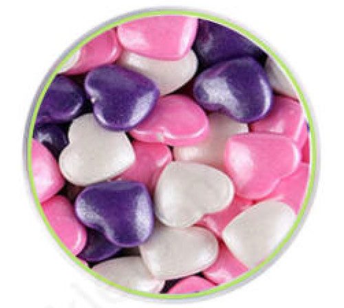 Heart sprinkles edible - heart,
