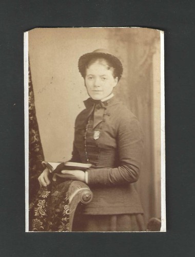 Salvation army cdv woman with - army,