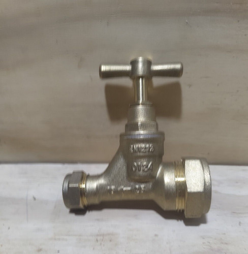 Brass stop tap - stop,