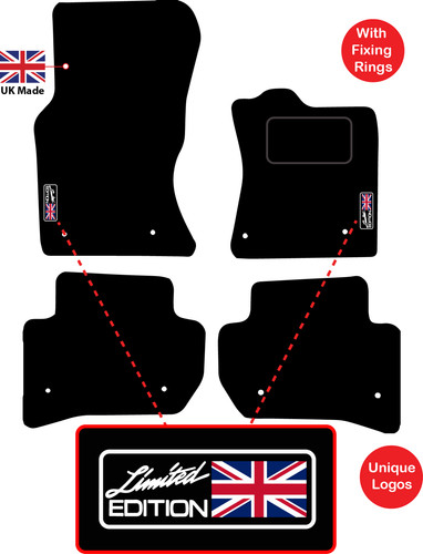 Tailored carpet car mats - car, to