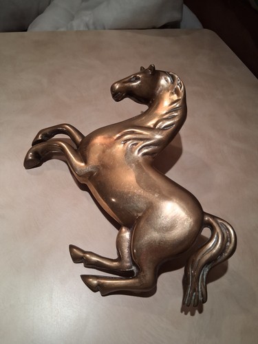 Prancing horse invicta brass - horse,