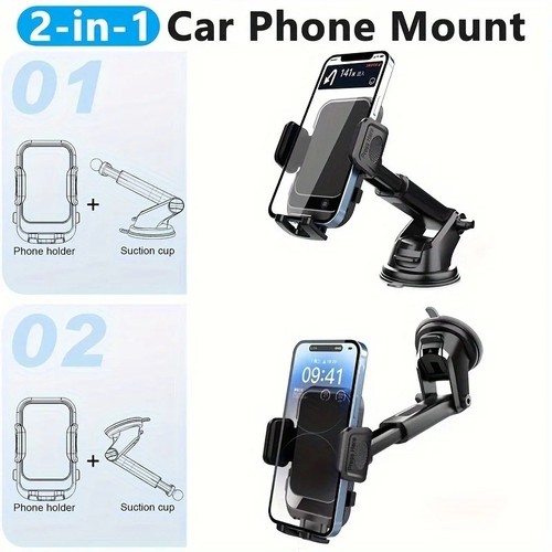 Vanmass car phone holder 85lb - car,