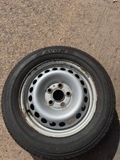 VW TRANSPORTER T5 T6 16" STEEL RIM & TYRE 205/65/16C 6.5J ET51 7H8601027D 