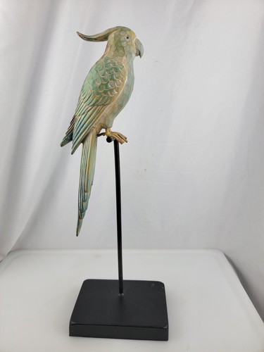 Polyresin cockatoo parrot - 17",