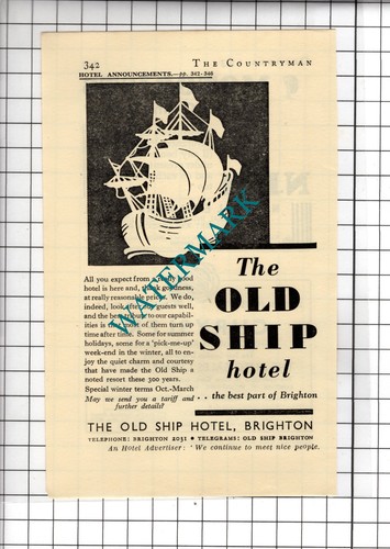 The old ship hotel brighton - old,