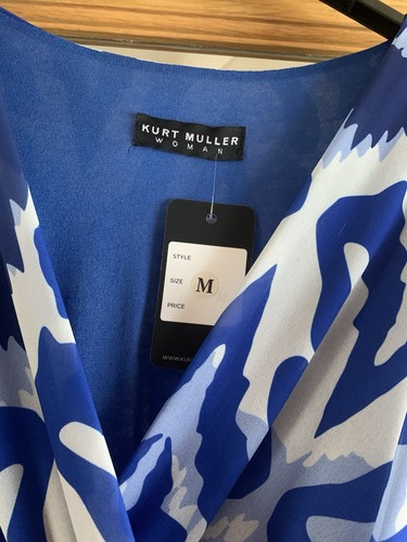 Kurt muller woman blue and - woman,