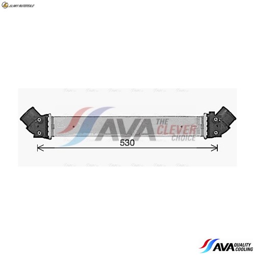 Intercooler fd4677 for ford - intercooler,