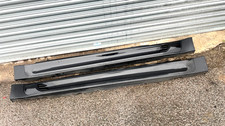 Mini Aero Side Skirts Sill R56 Cooper S JCW Midnight Black Genuine A94/9