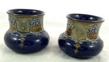 MAJOLICA  vase, signed on