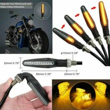 4x 12V LED Flowing Motorcycle