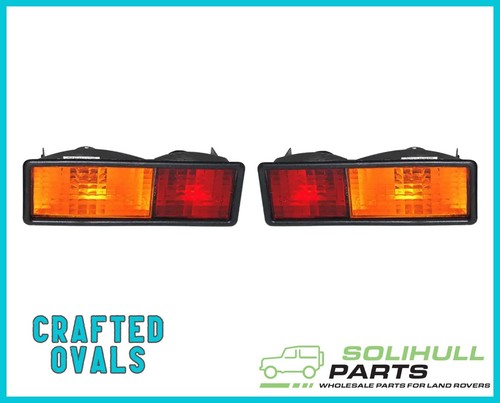 Rear bumper lights - rear, lamps