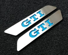 Stainless Steel Blue GTI Seat