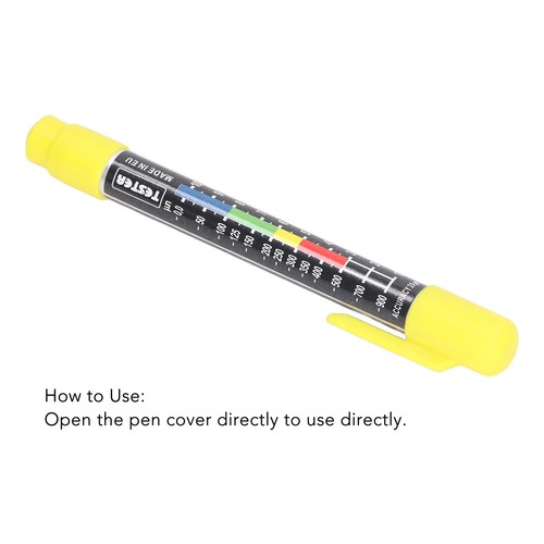 Paint thickness gauge - thickness, type