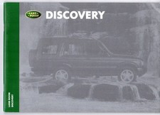 Land Rover Discovery 1998-2000 UK Market Sales Brochure Td5 V8i S GS ES XS