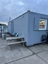 Porta Cabin 32ft converted into professional catering preparation