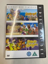 Scooby Doo 3 Disc Set Pirates Ahoy Vampires & Ghoul School - DVD UK Excellent!
