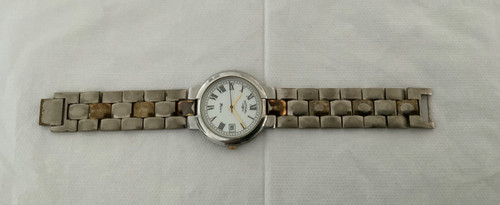 Vintage mens rotary watch fire - mens,