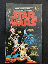 Star Wars Marvel Comics Illustrated Paperback. Stan Lee. 1st Edition. 1978