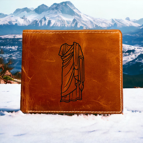 Toga leather wallet bifold - leather,