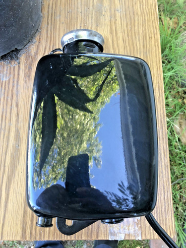 Velocette oil tank 1930s 40s - velocette,