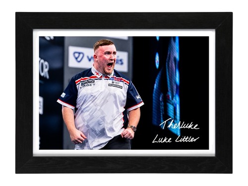 Luke littler signed - signed, autograph
