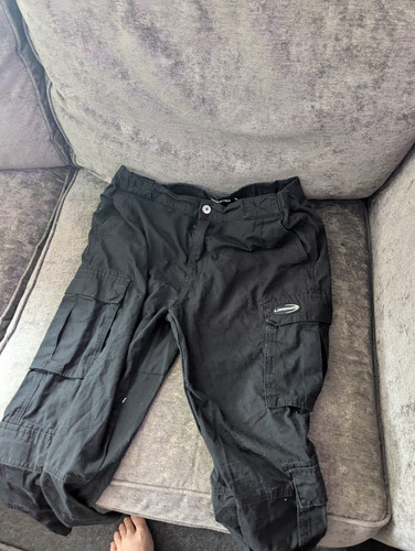 Lorenzo men black cargo - lorenzo,