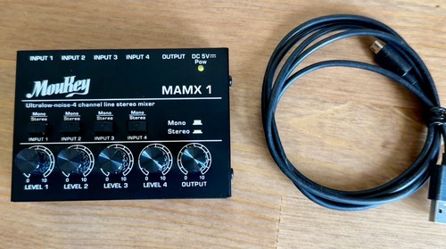 Moukey mamx1 audio mixer - mamx1,