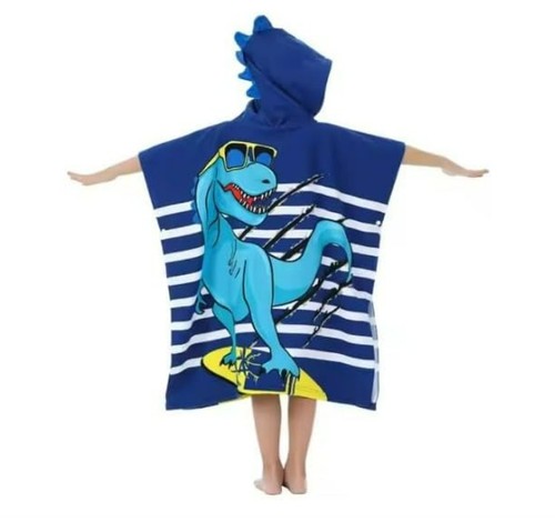 Kids hooded poncho towel - hooded,