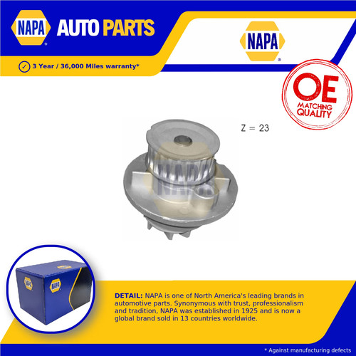 Water pump fits - pump, vauxhall