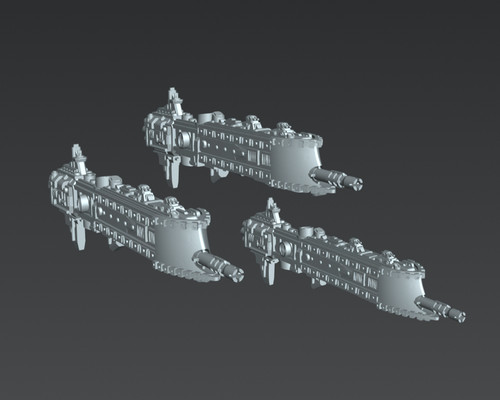 Bfg onager class frigates - -,