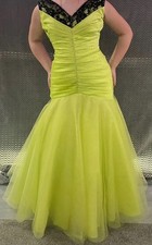 Hilary Morgan  Prom/Pageant Fishtail Mermaid Evening Dress size 8