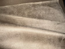 FAUX SUEDE soft nutmeg colour