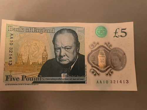 5 note - aa, £