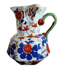 Antique Masons Style Very Large Ironstone  Hydra Jug