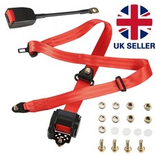 2x Universal 3 Point Seat