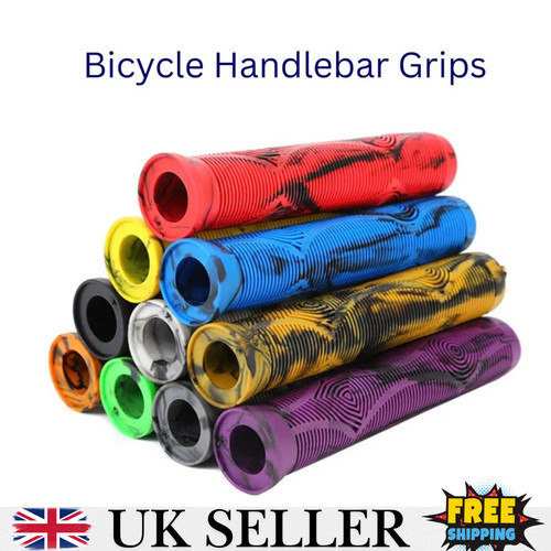Rubber handlebar grips for bmx - rubber,