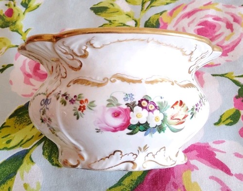 Antique inkwell handpainted - inkwell,