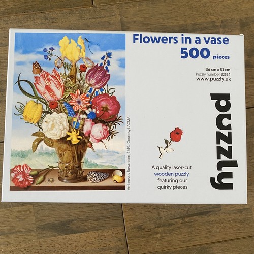Puzzly 500 piece wooden - wooden, jigsaw