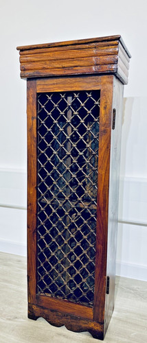 Vintage wooden dual storage - wooden,