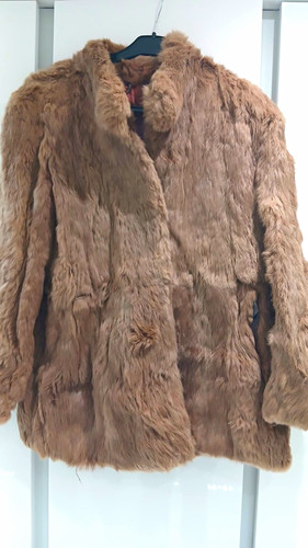 Womens vintagebrown rabbit fur - vintagebrown,