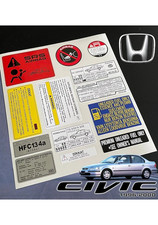 HONDA CİVİC 1996-2000 Decal