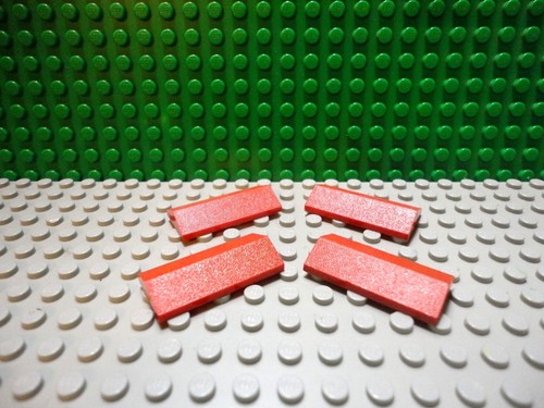 Lego red 2x4 roof tiles - lego,