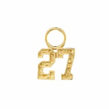 7mm Any Jersey Number Earring