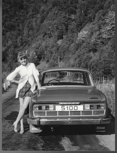 Skoda s100 rear view - skoda,