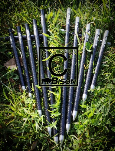 Set carbon fibre bank - of, 4