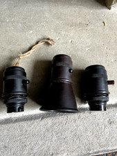 Herbert Terry Crabtree bulb holders bakelite