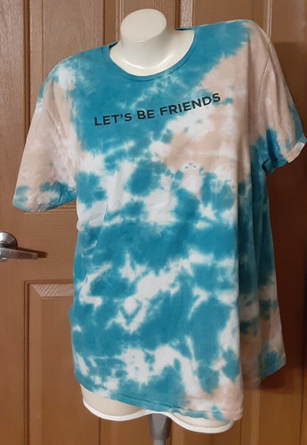 Chemistry blue and pink tee - pink,